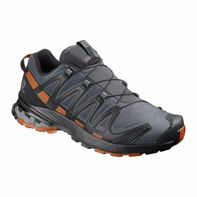 Salomon XA PRO 3D v8 GORE-TEX - Miesten Polkujuoksukengät - TummanSininen/Mustat